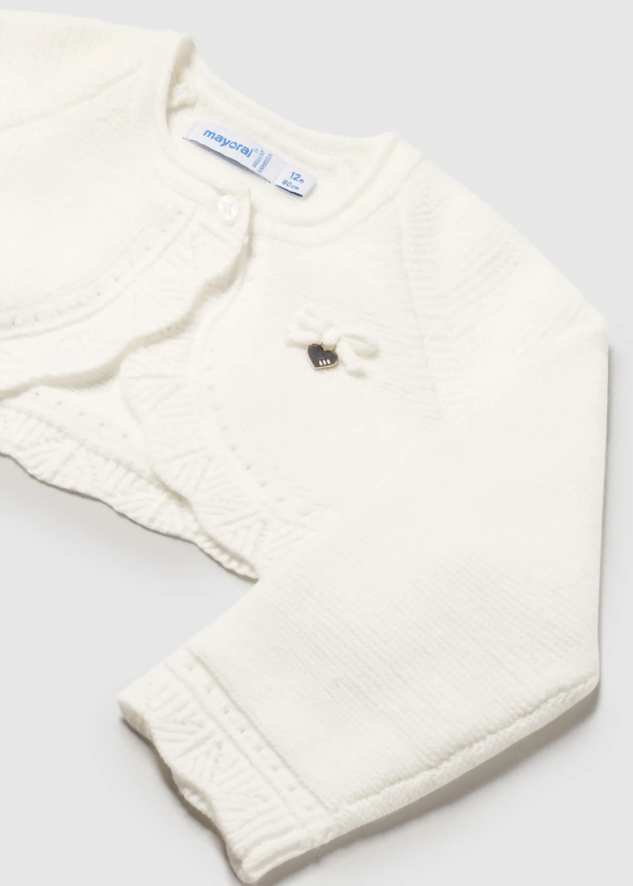 Cardigan in maglia basico neonata^Mayoral Cheap