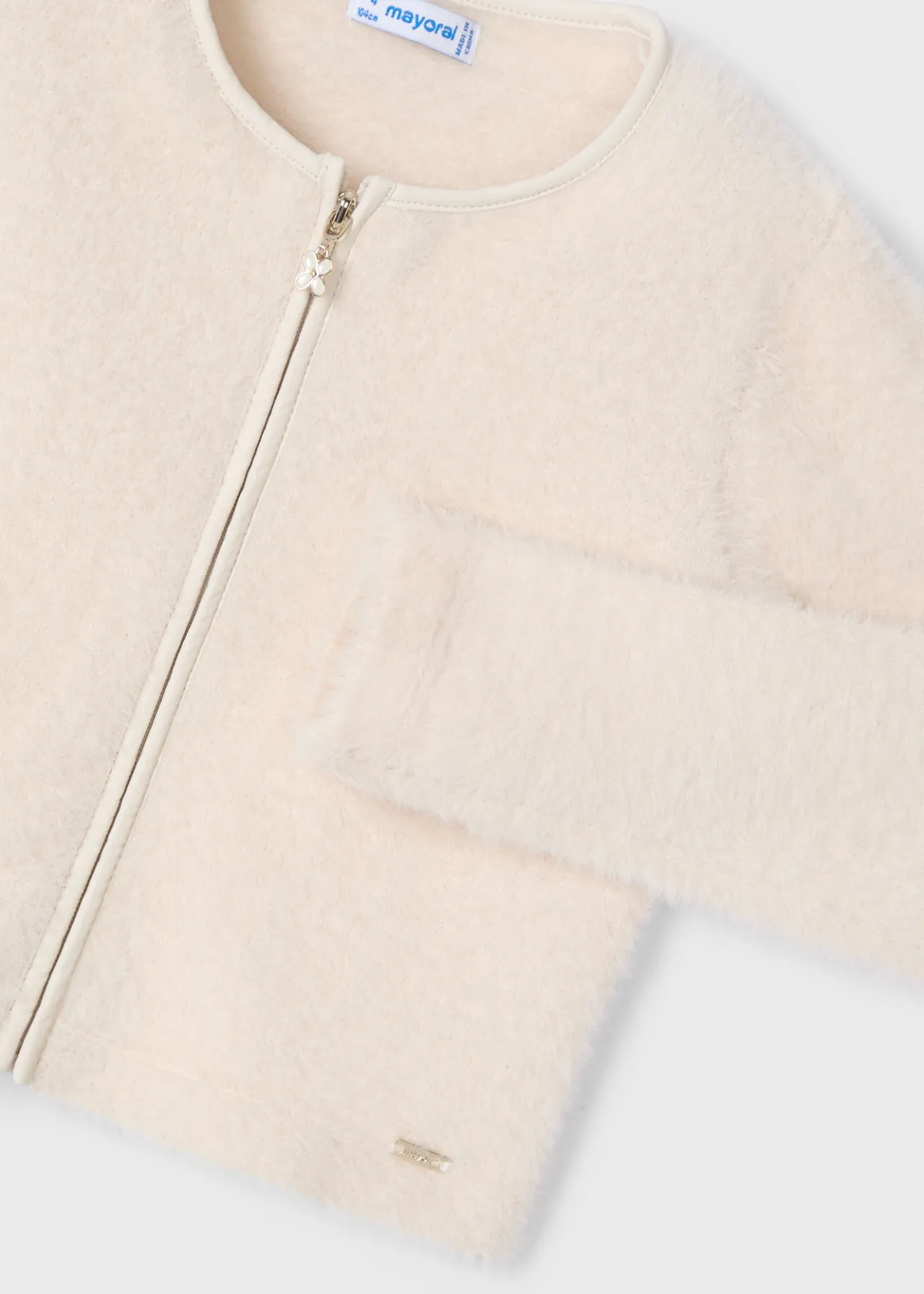 Cardigan in maglia cerniera bambina^Mayoral Online