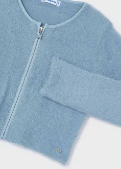 Cardigan in maglia cerniera bambina^Mayoral Shop