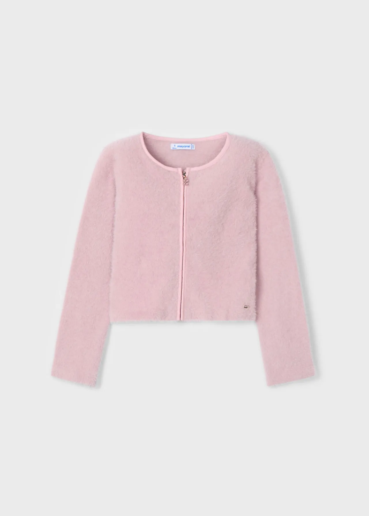 Cardigan in maglia cerniera bambina^Mayoral New
