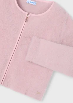 Cardigan in maglia cerniera bambina^Mayoral New