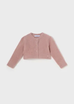 Cardigan in maglia effetto pellicciotto neonata^Mayoral Hot