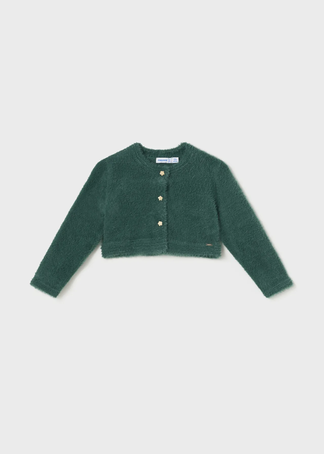 Cardigan in maglia effetto pellicciotto neonata^Mayoral Cheap