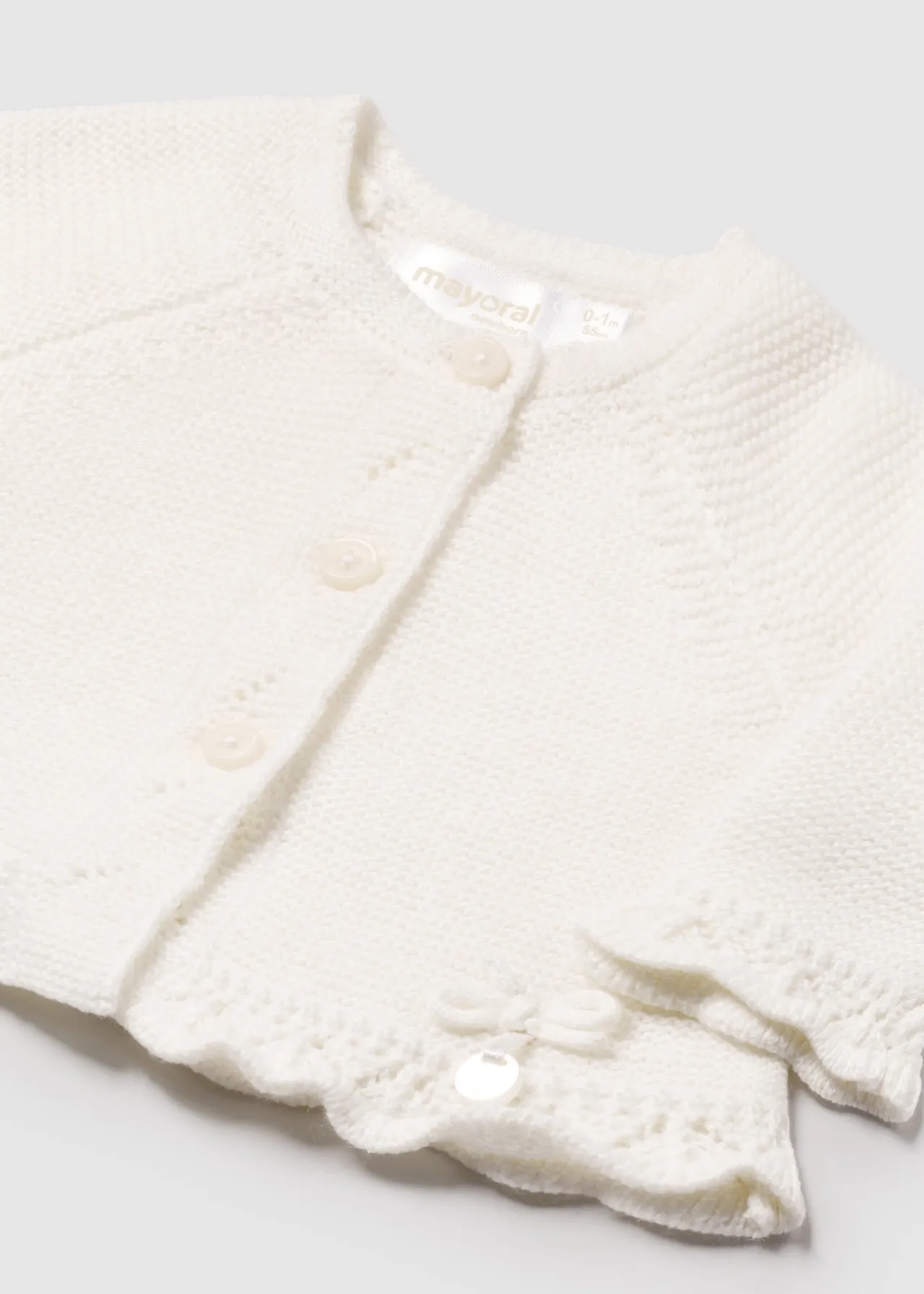 Cardigan in maglia neonata^Mayoral Shop