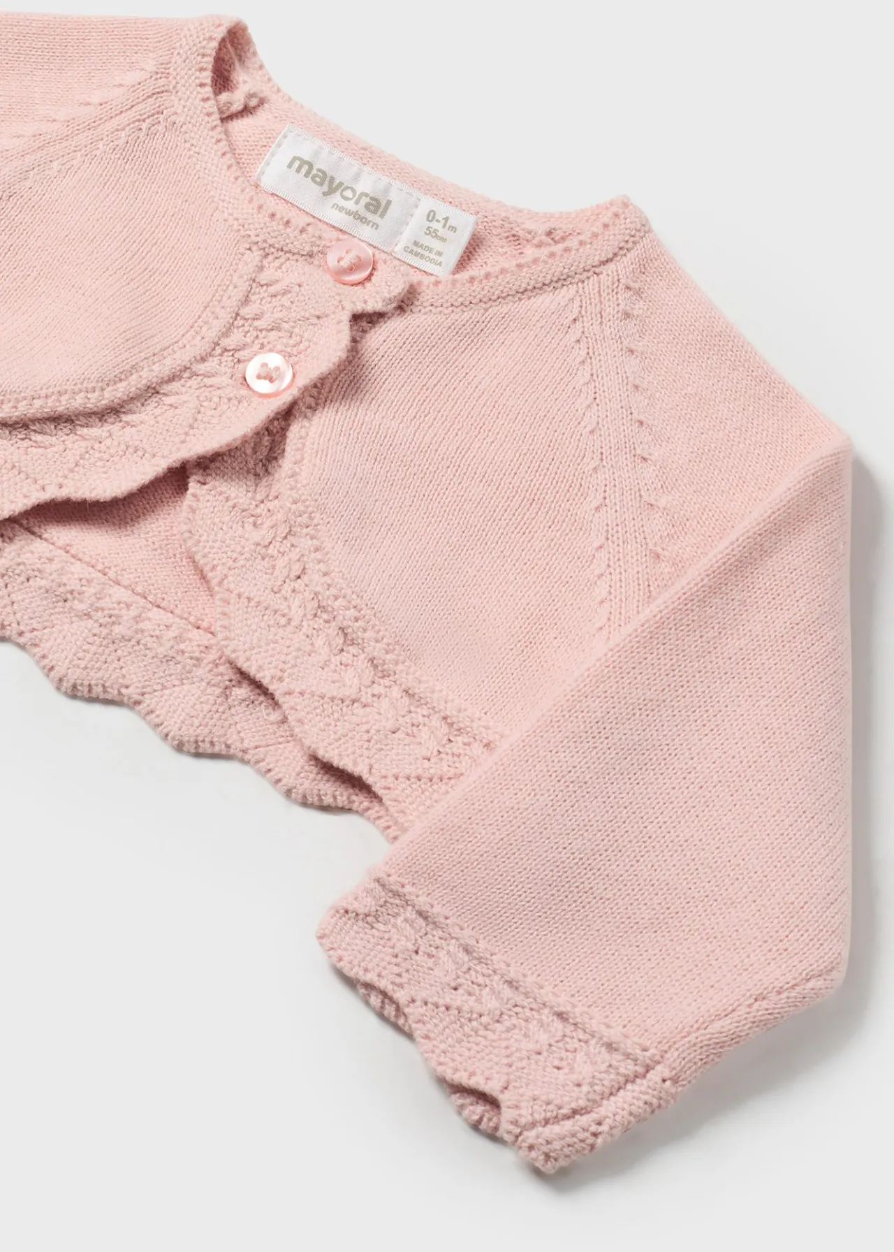 Cardigan in maglia neonata^Mayoral Hot