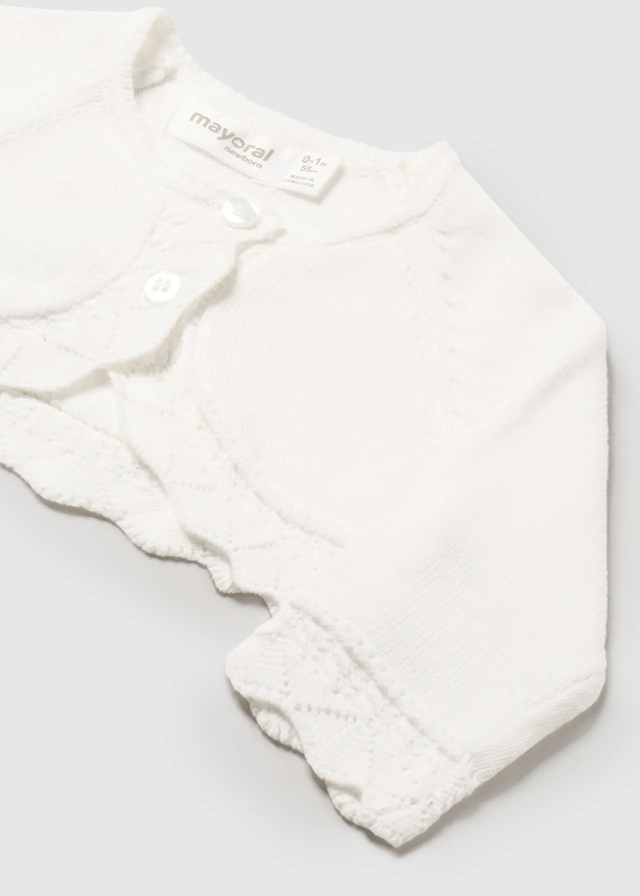 Cardigan in maglia neonata^Mayoral Clearance