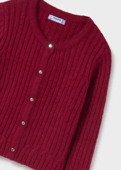Cardigan in maglia ragazza^Mayoral Discount