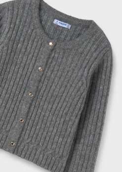 Cardigan in maglia ragazza^Mayoral Store
