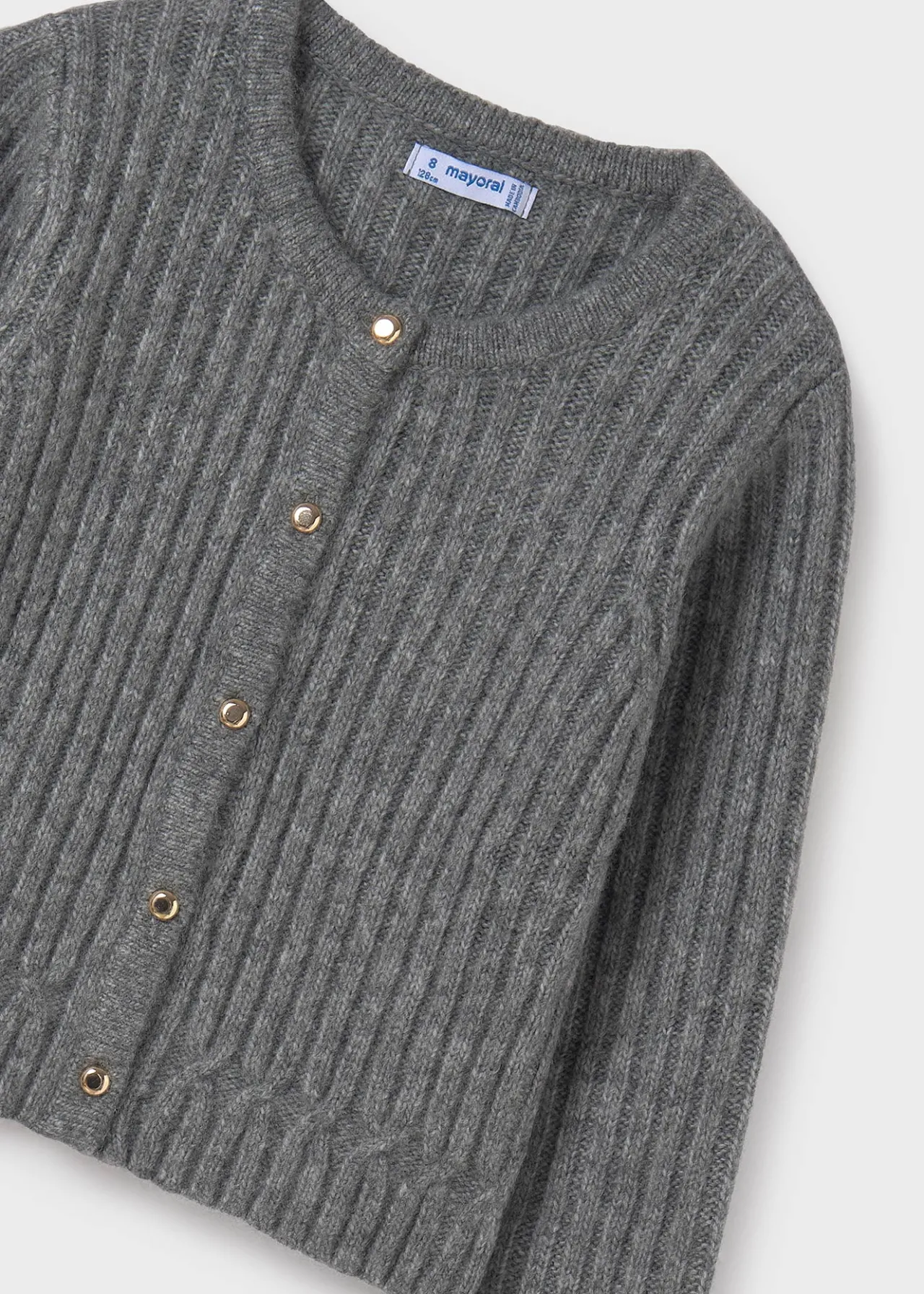 Cardigan in maglia ragazza^Mayoral Store
