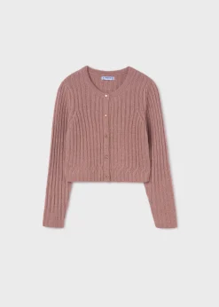 Cardigan in maglia ragazza^Mayoral Cheap