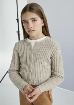 Cardigan in maglia ragazza^Mayoral Clearance