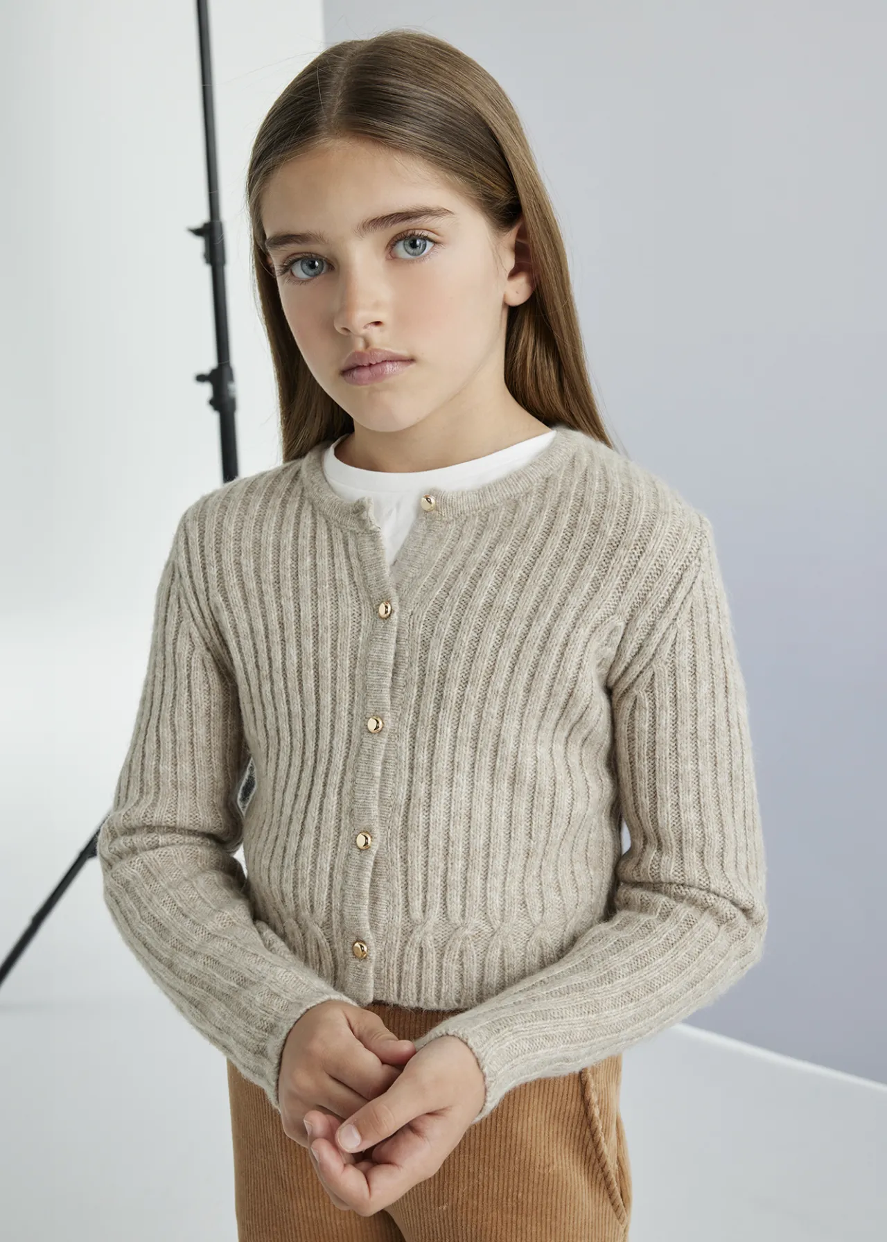 Cardigan in maglia ragazza^Mayoral Clearance
