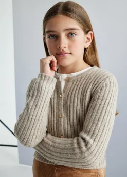 Cardigan in maglia ragazza^Mayoral Clearance