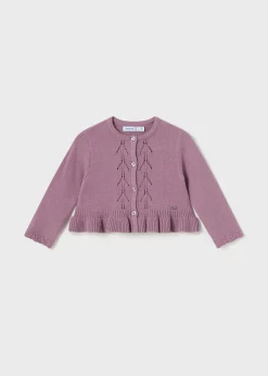 Cardigan volant tricot neonata^Mayoral New