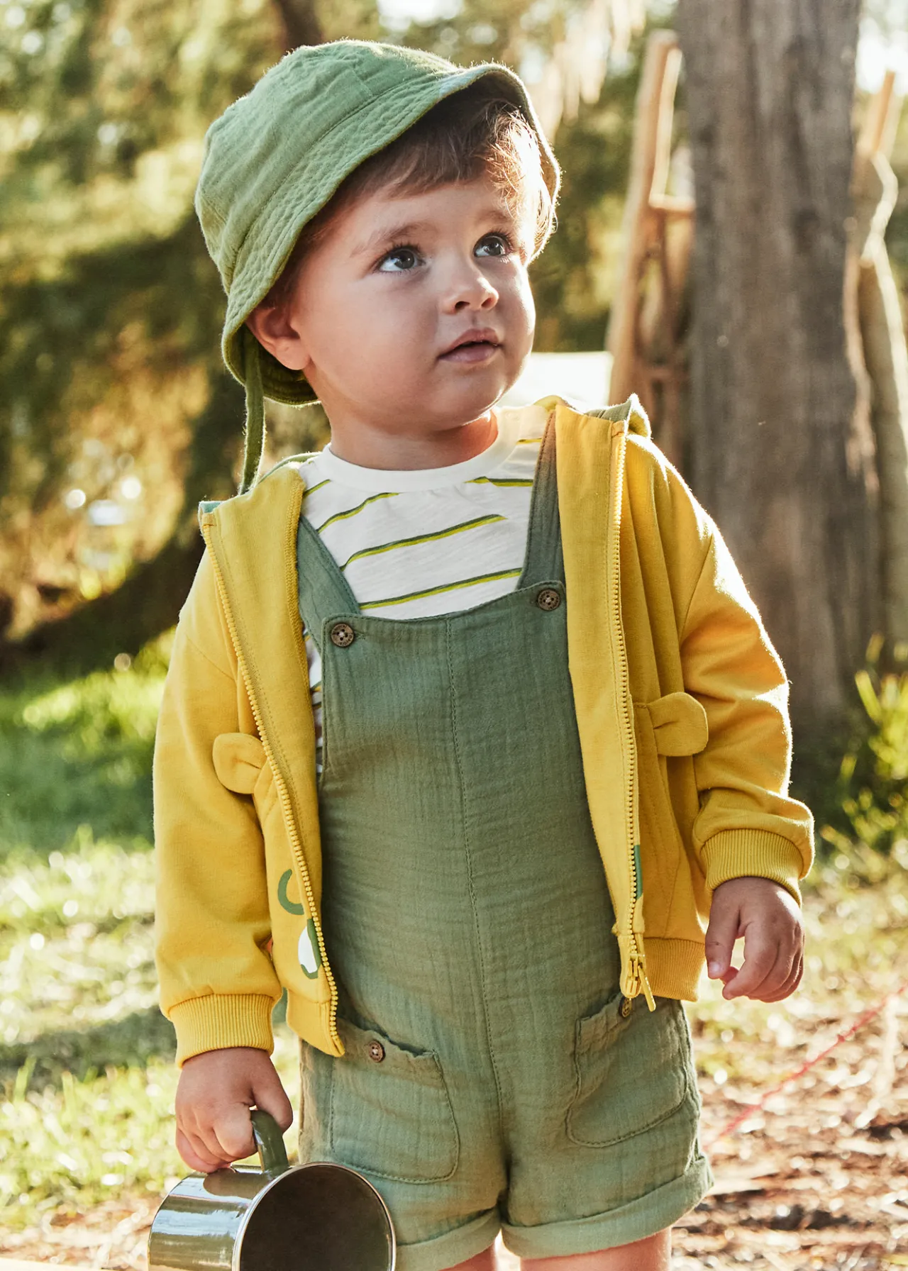 Completo 3 pezzi con cappello neonato^Mayoral Store