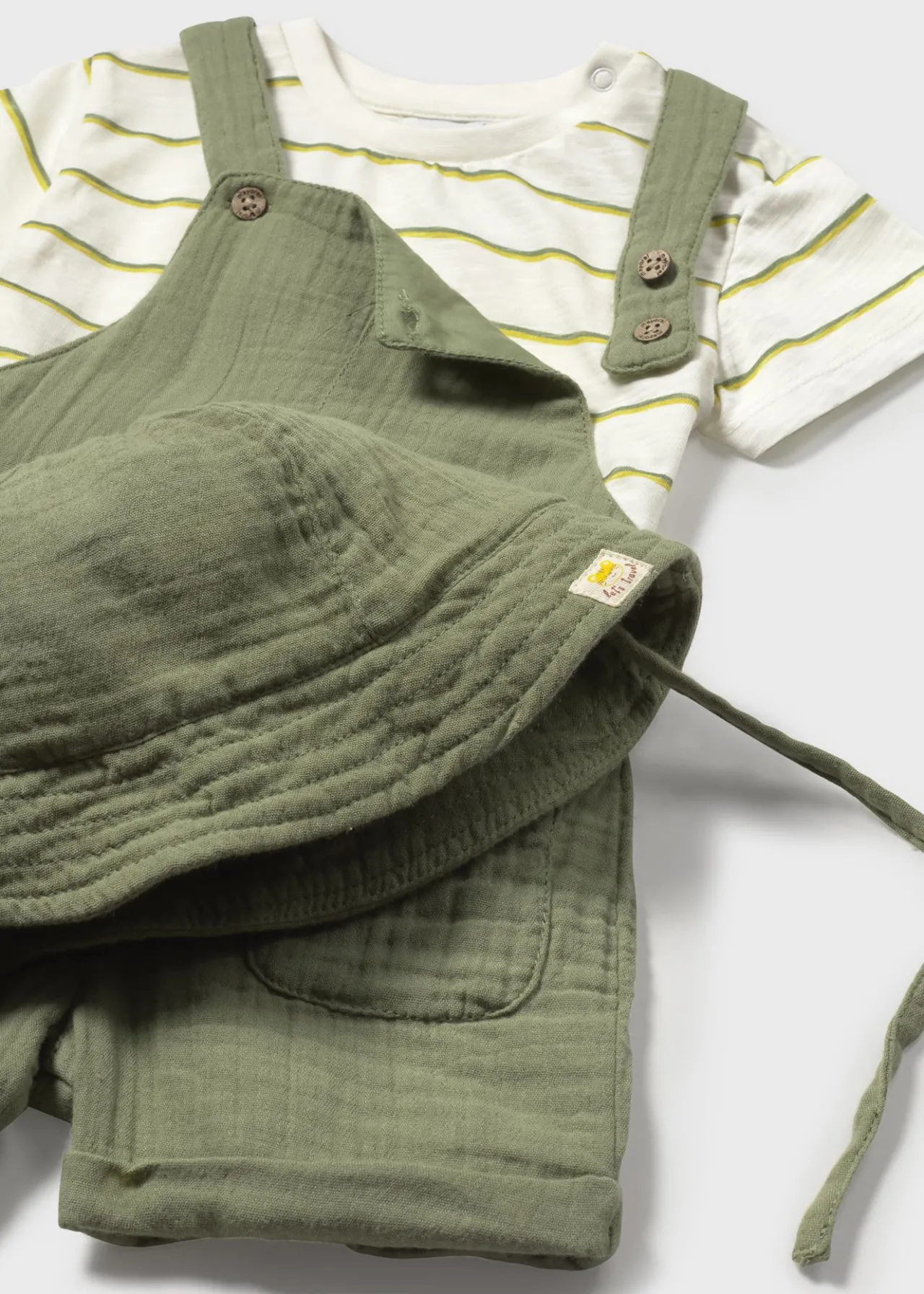 Completo 3 pezzi con cappello neonato^Mayoral Store