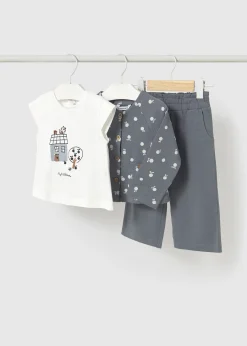 Completo 3 pezzi con giacca stampata neonata^Mayoral Flash Sale