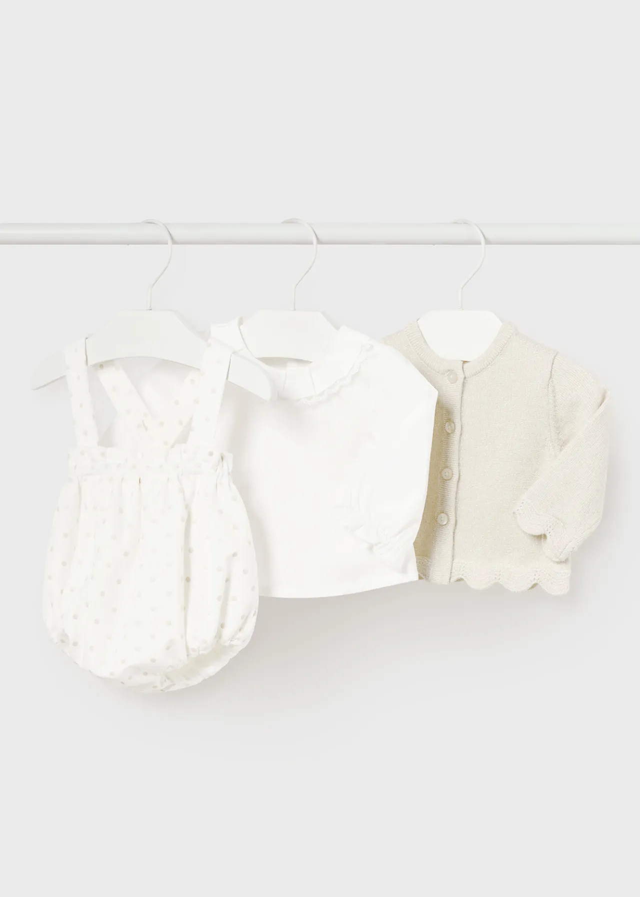 Completo 3 pezzi elegante neonata^Mayoral Clearance