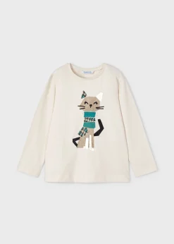 Completo 3 pezzi gatto bambina^Mayoral Discount