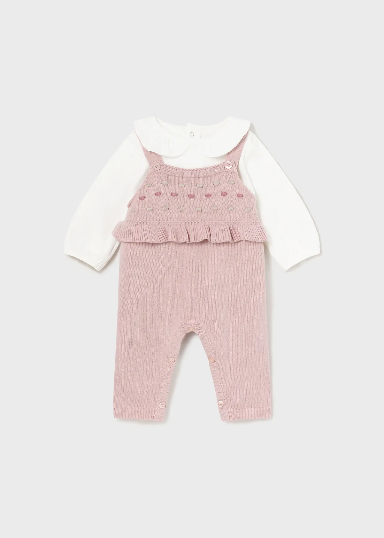 Completo 3 pezzi in maglia neonata^Mayoral Sale