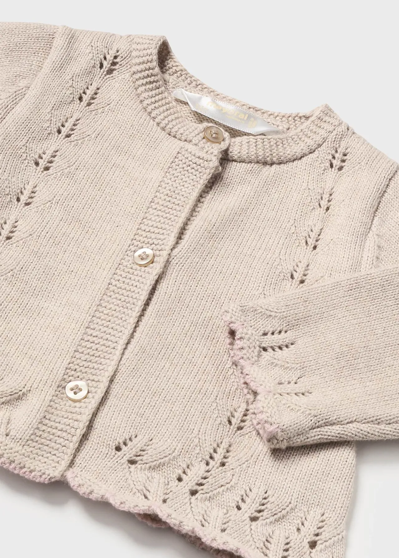 Completo 3 pezzi in maglia neonata^Mayoral Sale