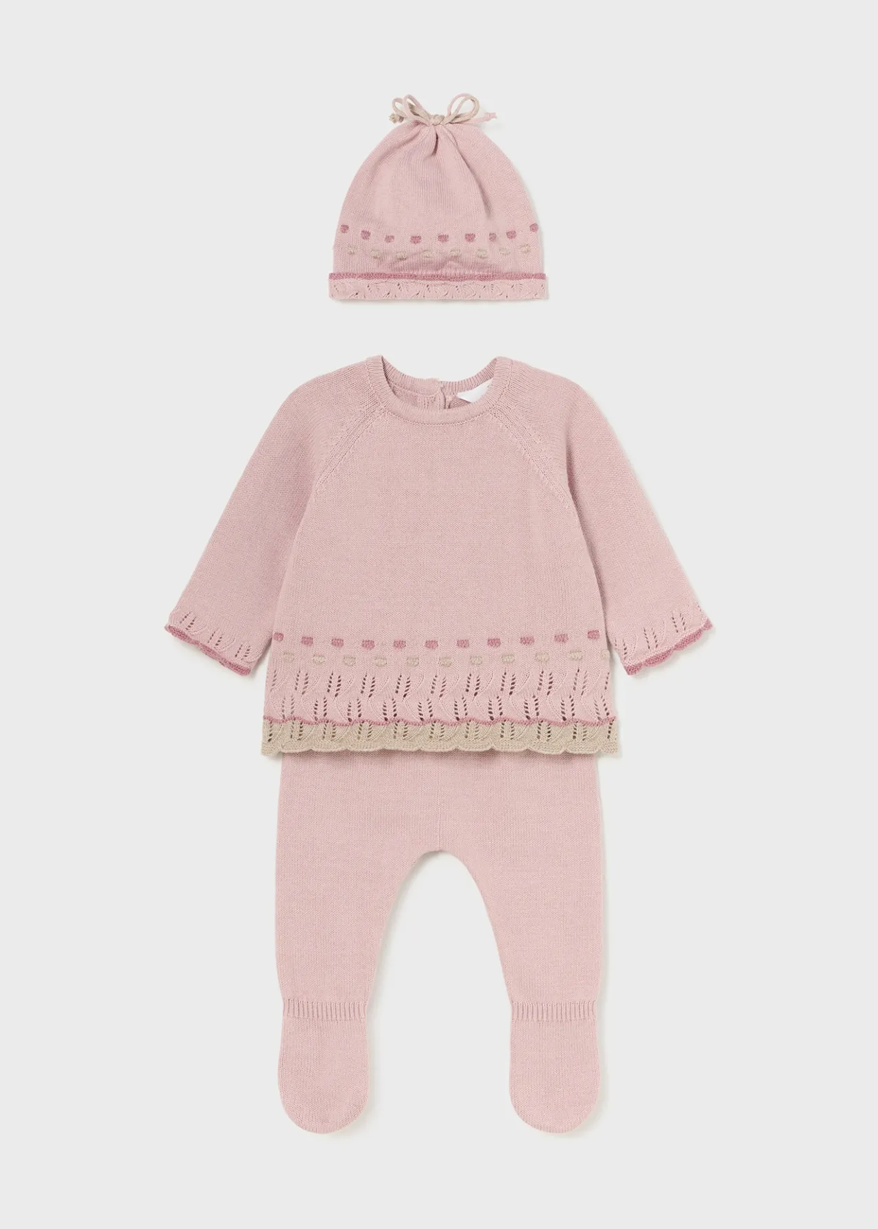 Completo 3 pezzi maglia neonata^Mayoral Shop
