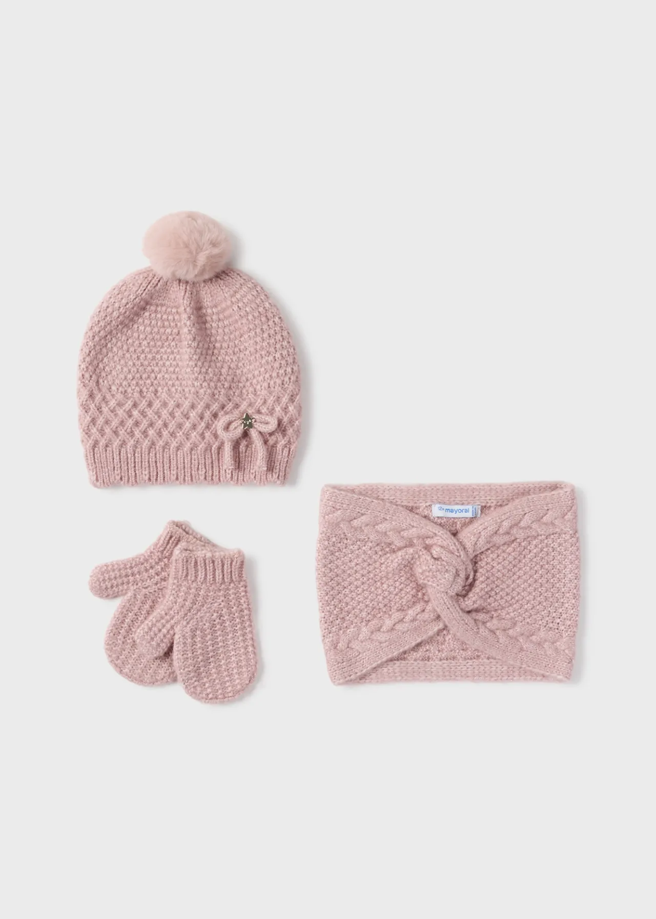 Completo 3 pezzi scaldacollo neonata^Mayoral Flash Sale