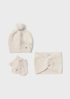 Completo 3 pezzi scaldacollo neonata^Mayoral Sale