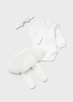 Completo 3 pezzi tulle neonata^Mayoral Clearance