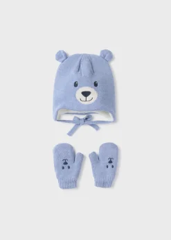 Completo cappello e manopole orso neonato^Mayoral Cheap
