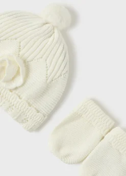 Completo cappello e manopole neonata^Mayoral Online