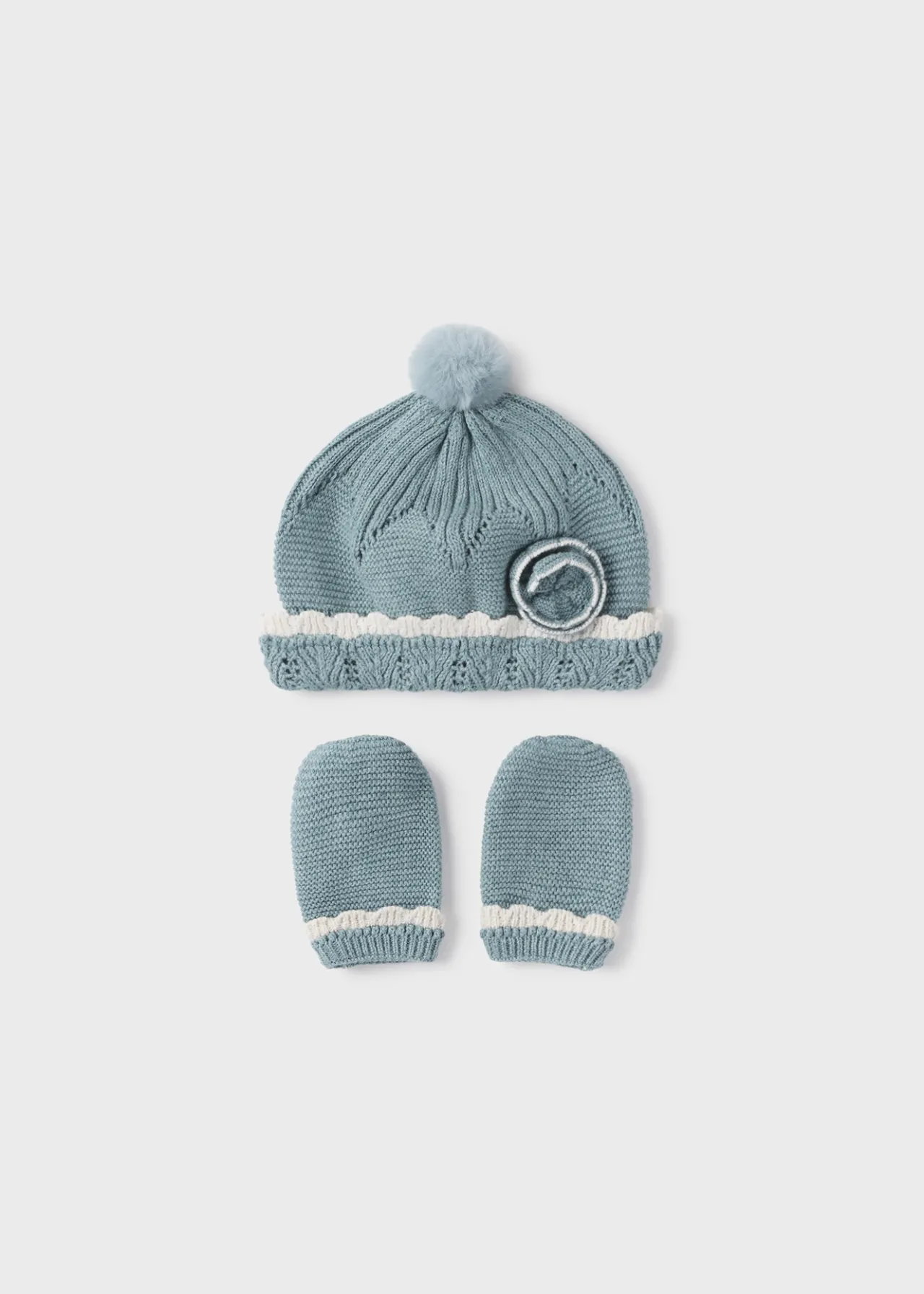 Completo cappello e manopole neonata^Mayoral Cheap