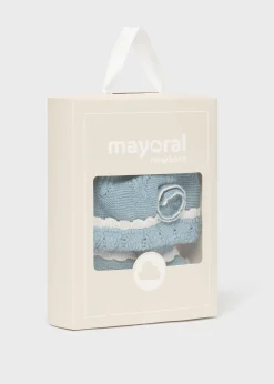 Completo cappello e manopole neonata^Mayoral Cheap