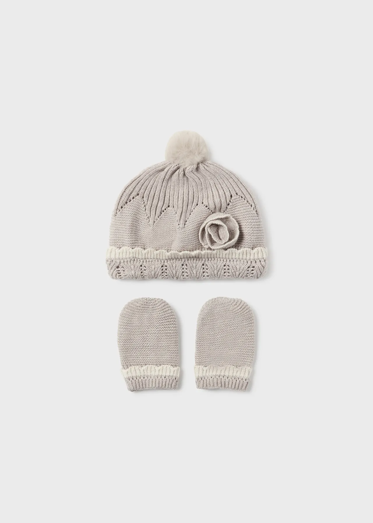 Completo cappello e manopole neonata^Mayoral Outlet