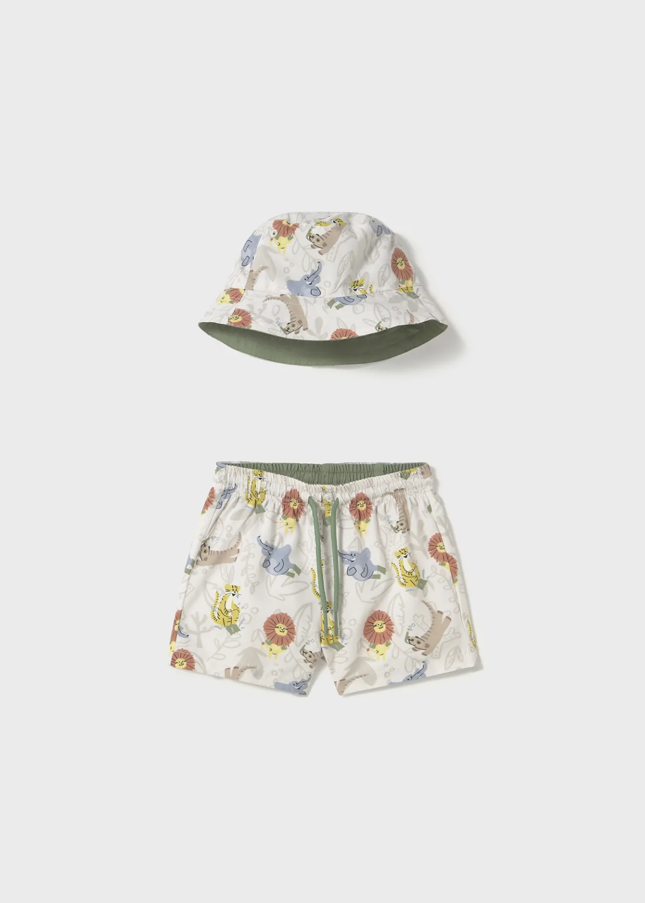 Completo costume e cappello reversibile protezione solare neonato^Mayoral Outlet