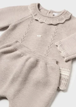 Completo ghettina e maglione neonata^Mayoral Sale