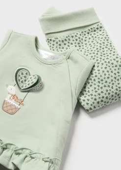 Completo ghettina stampata e maglietta neonata^Mayoral Cheap