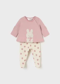 Completo ghettina stampata e maglietta neonata^Mayoral Outlet