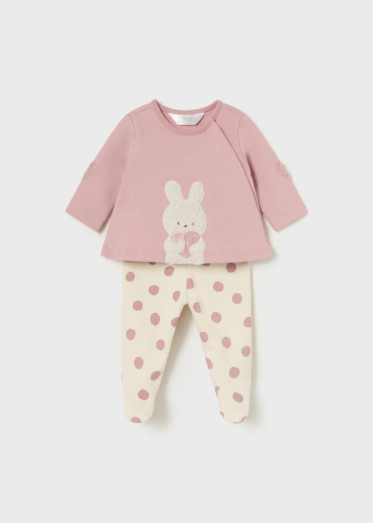 Completo ghettina stampata e maglietta neonata^Mayoral Outlet