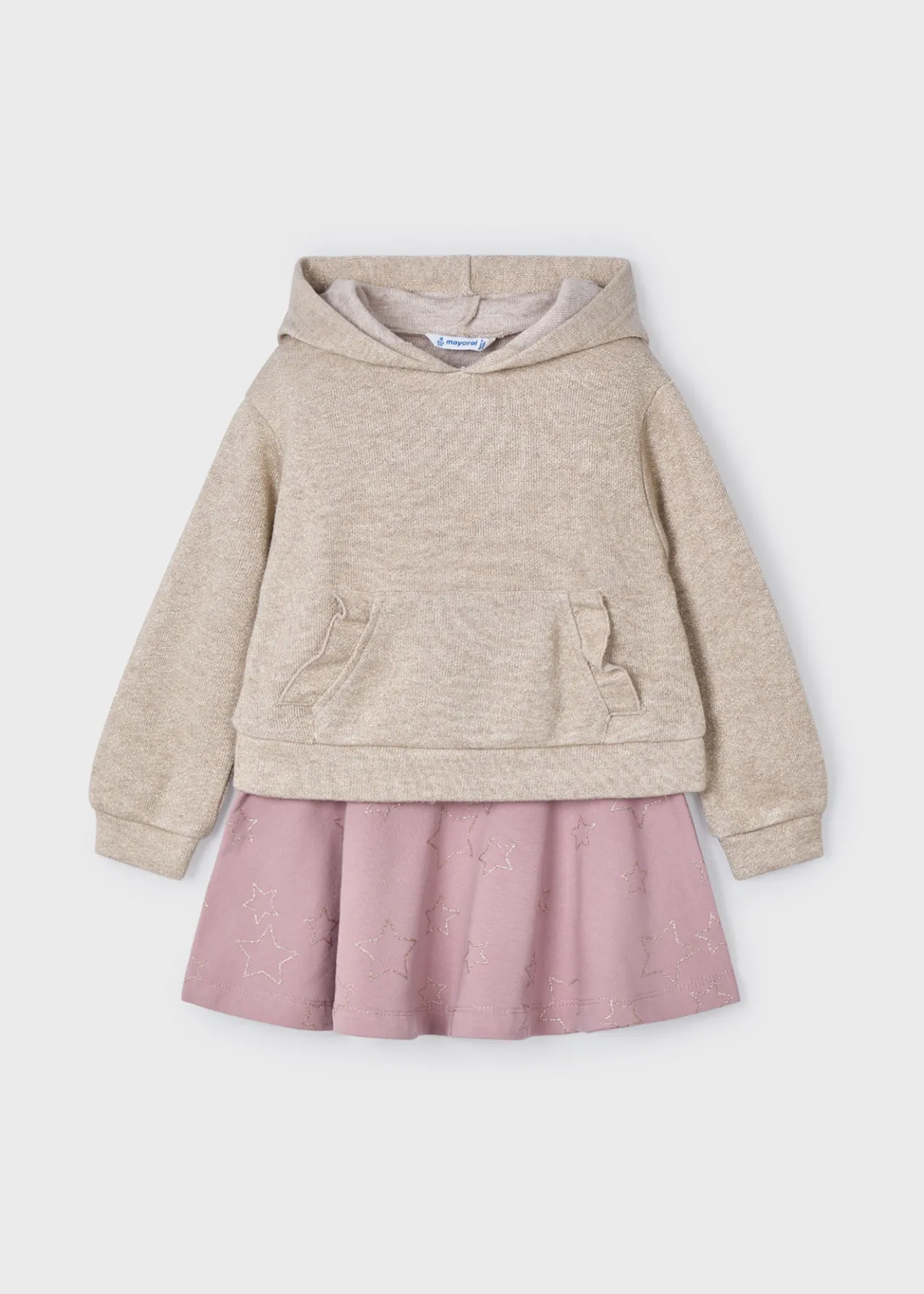 Completo gonna e felpa bambina^Mayoral Fashion