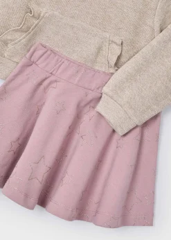 Completo gonna e felpa bambina^Mayoral Fashion