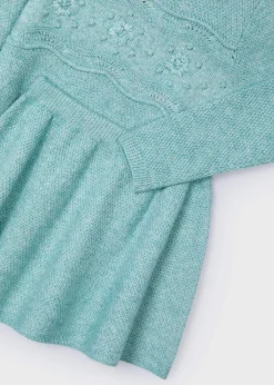Completo gonna e maglione in maglia bambina^Mayoral Outlet