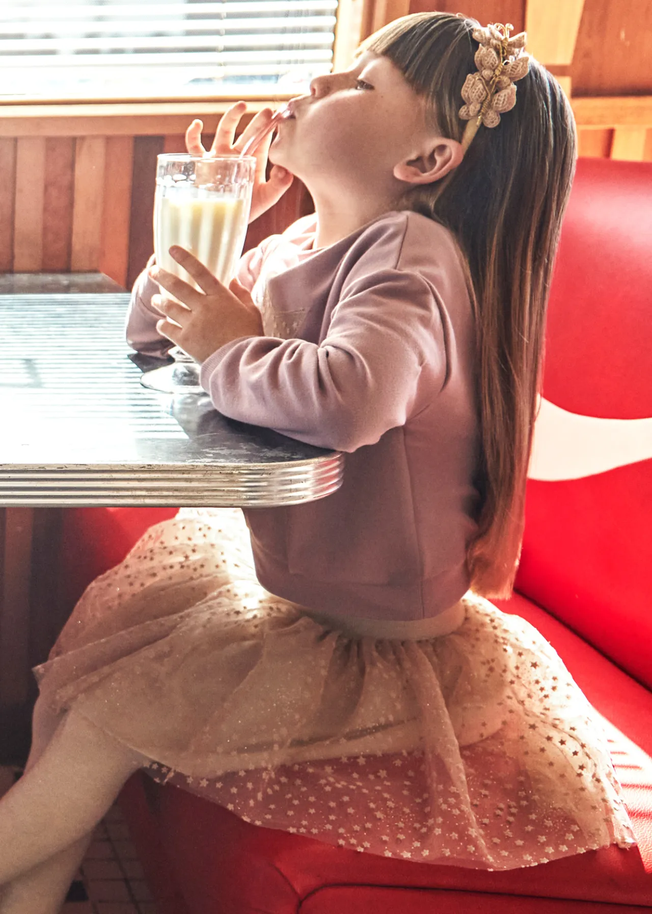 Completo gonna tulle e felpa bambina^Mayoral Online