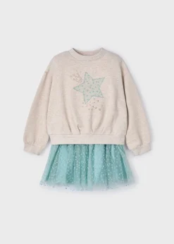 Completo gonna tulle e felpa bambina^Mayoral Cheap