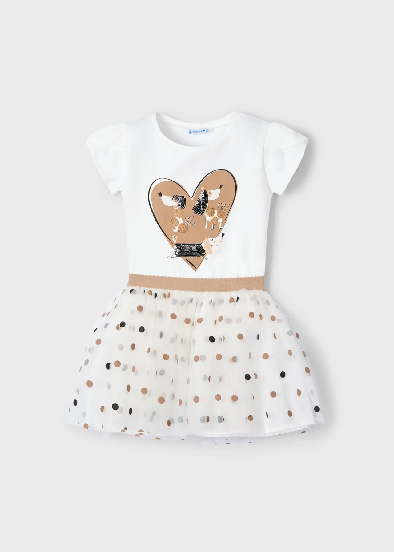 Completo gonna tulle e maglietta bambina^Mayoral New