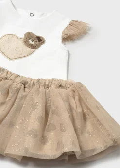 Completo gonna tulle e maglietta neonata^Mayoral Shop