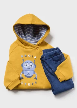 Completo jeans e felpa neonato^Mayoral Hot