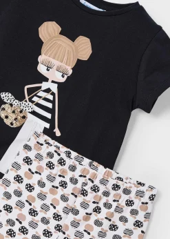 Completo leggings alla caviglia e maglietta stampata bambina^Mayoral Sale