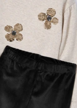 Completo leggings e felpa lustrini bambina^Mayoral Cheap