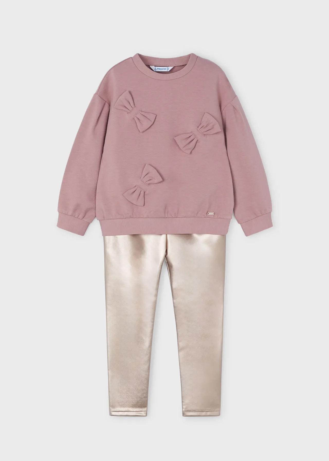 Completo leggings e felpa bambina^Mayoral Fashion